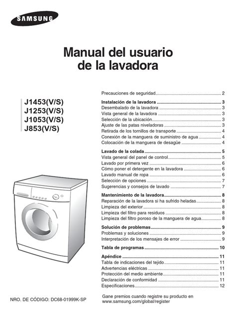 manual de instrucciones electrodomésticos.